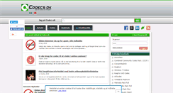 Desktop Screenshot of codecs.dk